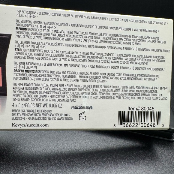 Kevyn Aucoin The Contour Palette - 4-in-1 Face Essentials-see flaw in pic - Picture 3 of 12